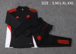 Bayern Munich Training Kit (Sweatshirt+Pants) Black 2025-26 - Image 3