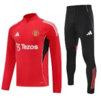 Manchester United Training kit (Sweatshirt+Pants) Red 2025-26