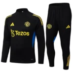 Manchester United Training Kit (sweatshirt+Pants) Black 2025-26