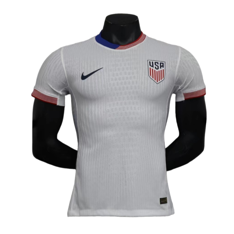 cf46ff34-18-8 2024 USA Soccer jersey Home player version - Image 1