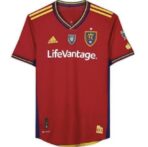 Nelson Palacio Real Salt Lake Autographed Match Used #13 Red Jersev from the 2023 MLS Season Size M-Fanatics Authentic Certified-Soccer - Image 2