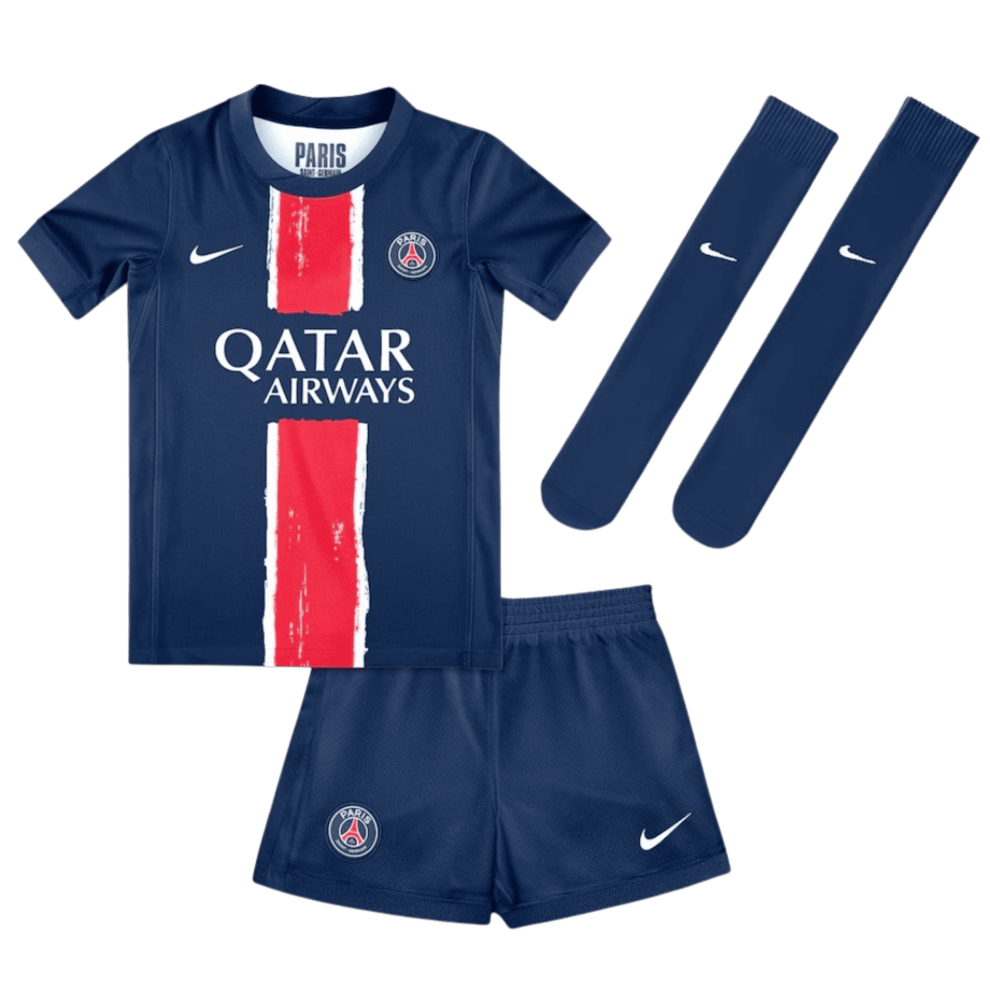 12.png 24/25 Kids PSG Home Kit - Image 1