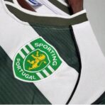 Vintage 0103 Lisbon Home Jersey Retro RONALDO 28 Soccer Jersey Long Sleeve Football Jersey - Image 3