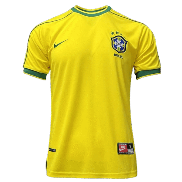 1998 Brazil Home Retro Jersey