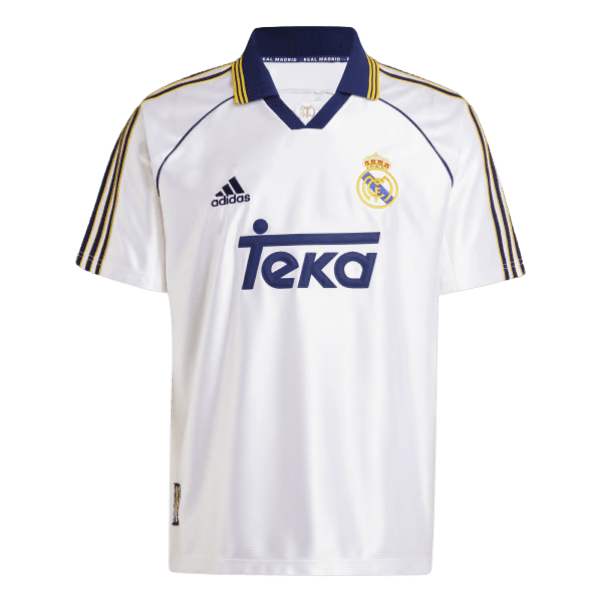 179.png 99/00 Real Madrid Home Retro Jersey - Image 1