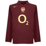 05/06 Arsenal Long Sleeve Home Retro Jersey