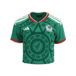 2026 Mexico Crop Top Home Jersey