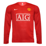 07/08 Man U Long Sleeve Home Retro Jersey