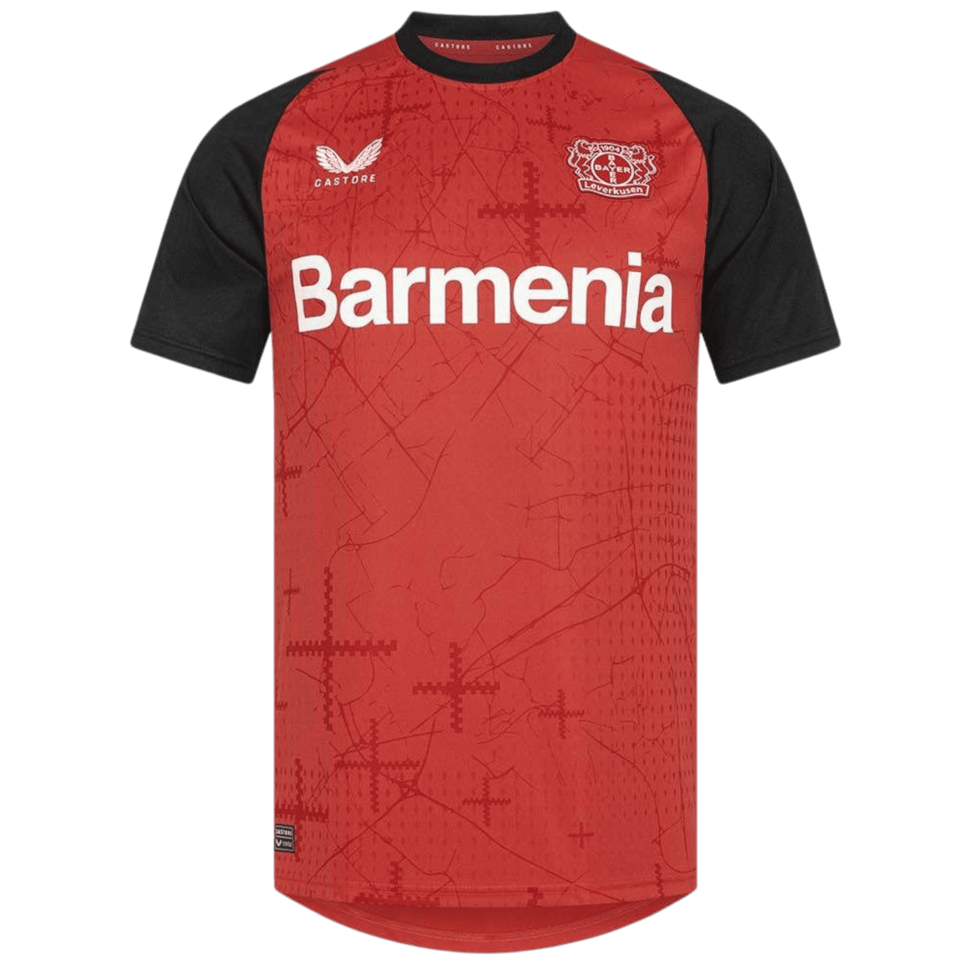21-1.png 24/25 Bayer Leverkusen 04 Home Jersey - Image 1