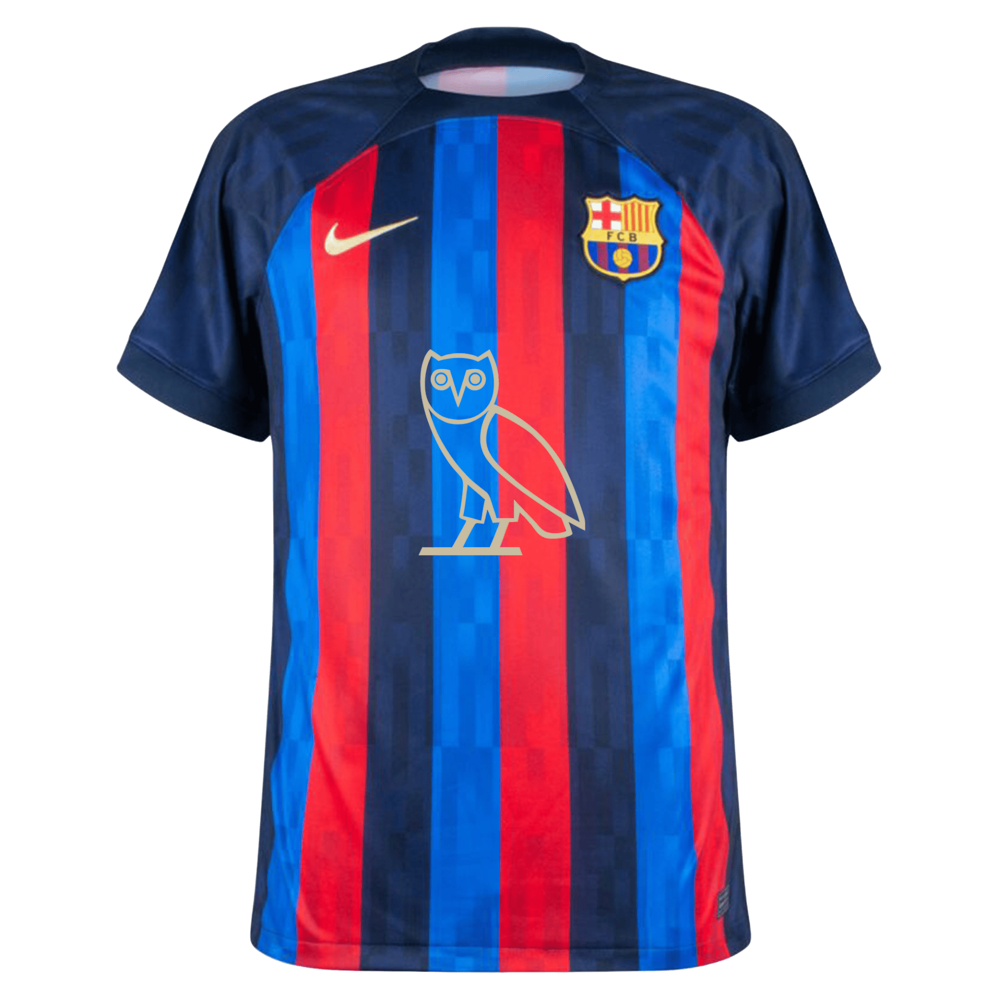 2223-Barcelona-OVO-Drake-Edition-Jersey.png 22/23 Barcelona OVO Drake Edition Jersey - Image 1