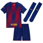 25/26 Kids Barcelona Home Kit - Image 2