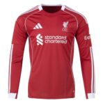 2026 Liverpool Home Long Sleeve Jersey