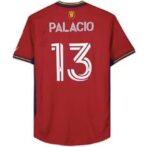 Nelson Palacio Real Salt Lake Autographed Match Used #13 Red Jersev from the 2023 MLS Season Size M-Fanatics Authentic Certified-Soccer - Image 3
