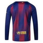 25/26 Barcelona Home Long Sleeve Jersey - Image 2