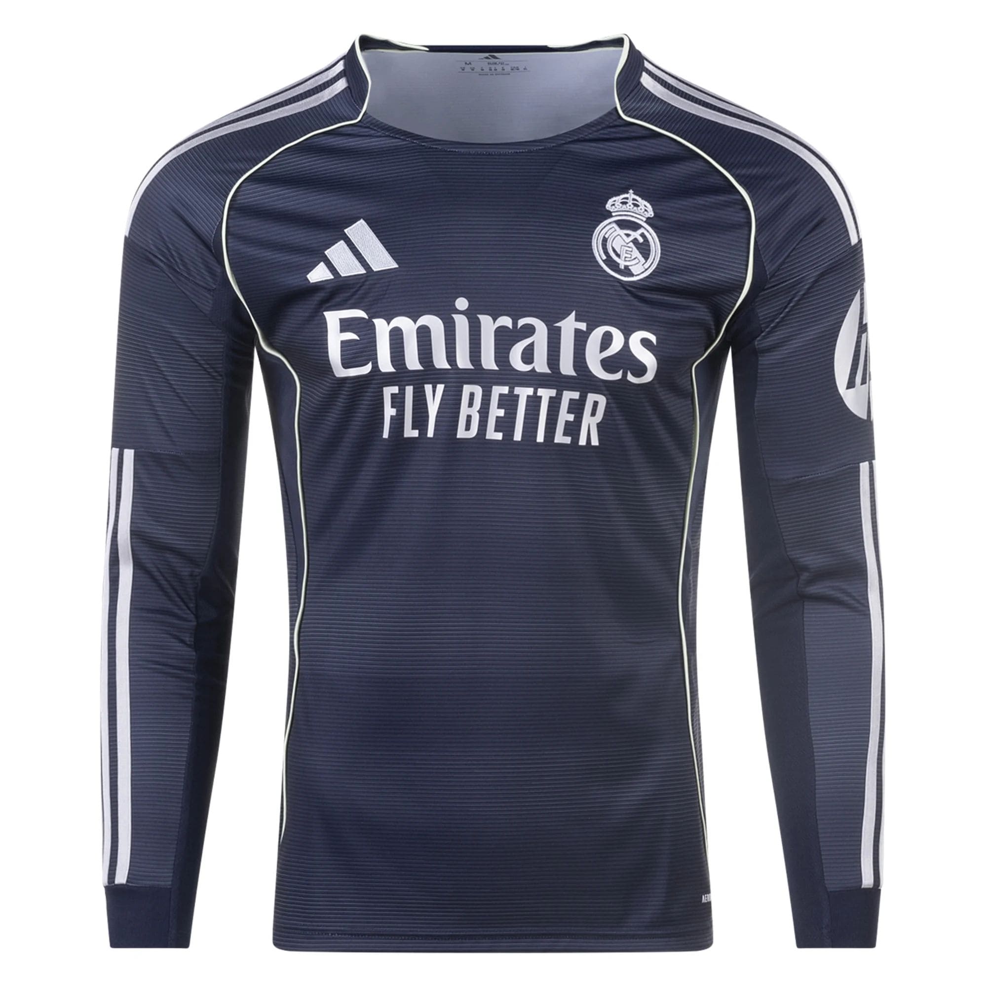385.jpg 25/26 Real Madrid Away Long Sleeve Jersey - Image 1