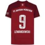 Robert Lewandowski Bayern Munich AutographedAdidas 2021 -2022 Red Jersey-Fanatics AuthenticCertified-Soccer Memorabilia - Image 4