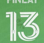 Ethan Finlay Austin FC Autographed Match-Used #13Green Jersey from the 2024 MLS Season -Size SFanatics Authentic Certified-Soccer Memorabilia - Image 4