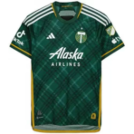 Franck Boli Portland Timbers Autographed Match Used 7 Green Jersey from the 2023 MLS Season Size M Fanatics Authentic Certified Soccer Memorabilia - Image 2