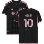 Lionel Messi Inter Miami CF Autographed 2022-23 Black Adidas Authentic Jersey-Fanatics Authentic Certified-Soccer Memorabilia