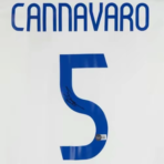 Fabio Cannavaro Real Madrid Autographed 2024-25 White Home Adidas Jersey - BAS - Fanatics Authentic Certified - Soccer Memorabilia - Image 4