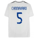 Fabio Cannavaro Real Madrid Autographed 2024-25 White Home Adidas Jersey - BAS - Fanatics Authentic Certified - Soccer Memorabilia - Image 3