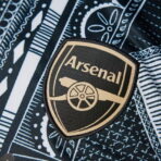 23/24 Arsenal Black Edition Pre-Match Jersey - Image 3