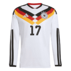 Florian Wirtz 2026 Germany Long Sleeve Home Jersey - Image 2