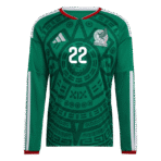 Hirving Lozano 2026 Mexico Long Sleeve Home Jersey - Image 2