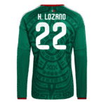 Hirving Lozano 2026 Mexico Long Sleeve Home Jersey