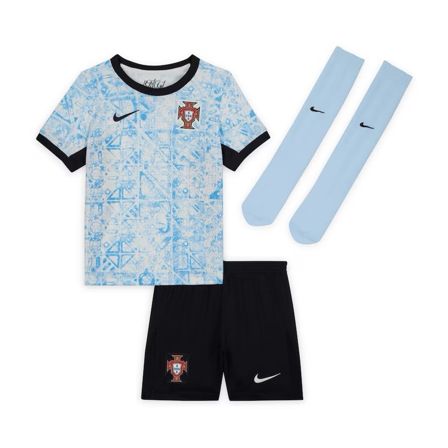 Image-127.jpg 24/25 Kids Portugal Away Kit - Image 1