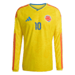 James Rodriguez 2026 Colombia Long Sleeve Home Jersey - Image 2