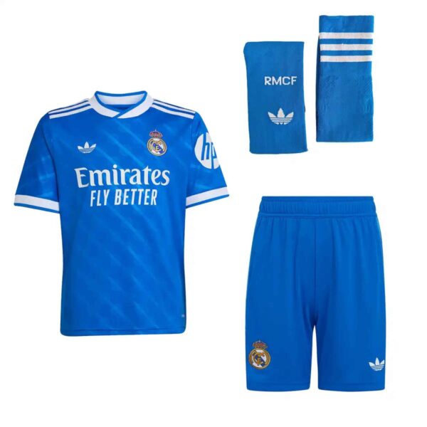 25/26 Kids Real Madrid Third Kit