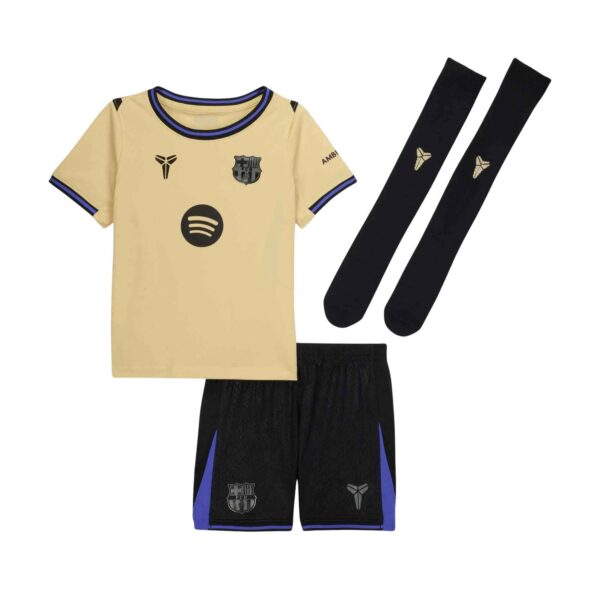 25/26 Kids Barcelona x Kobe Bryant Away Kit