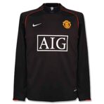 07/08 Man U Long Sleeve Away Retro Jersey