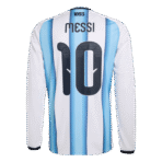 Lionel Messi 2026 Argentina Long Sleeve Home Jersey