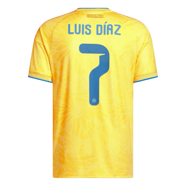 Luis Diaz 2026 Colombia Home Jersey