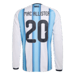 Alexis Mac Allister 2026 Argentina Long Sleeve Home Jersey