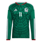 Santiago Gimenez 2026 Mexico Long Sleeve Home Jersey - Image 2