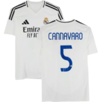 Fabio Cannavaro Real Madrid Autographed 2024-25 White Home Adidas Jersey - BAS - Fanatics Authentic Certified - Soccer Memorabilia - Image 5