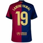 2425 Barcelona Home Co-branded Yamar Champions League Player Edition Away Lewandowski jersey Rafinha jersey - Image 2