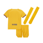 22/23 Kids Barcelona Senyera Fourth Kit - Image 2