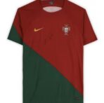 Bruno Fernandes Portugal National Team Autographed 2022-23 Home Jersey-Front Signed-Fanatics Authentic Certified-Soccer Memorabilia - Image 4