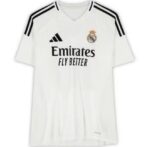 Luis Figo Real Madrid Autographed 2024-25 White Home Adidas versev-BAS-Fanatics Authentic Certified-Soccer Memorabilia - Image 5