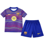 25/26 Kids Barcelona Pre-Match Kit