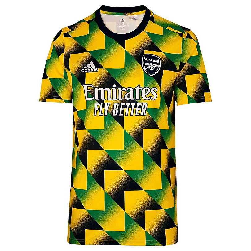 mha5280_f.jpeg 22/23 Arsenal Jamaica Pre-Match Jersey - Image 1