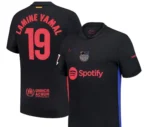 Black Soccer Jersey Lamine Yamal 19 Player Version Slim Fit - Image 5