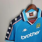  Manchester City 1997-1998 home kit - Image 9