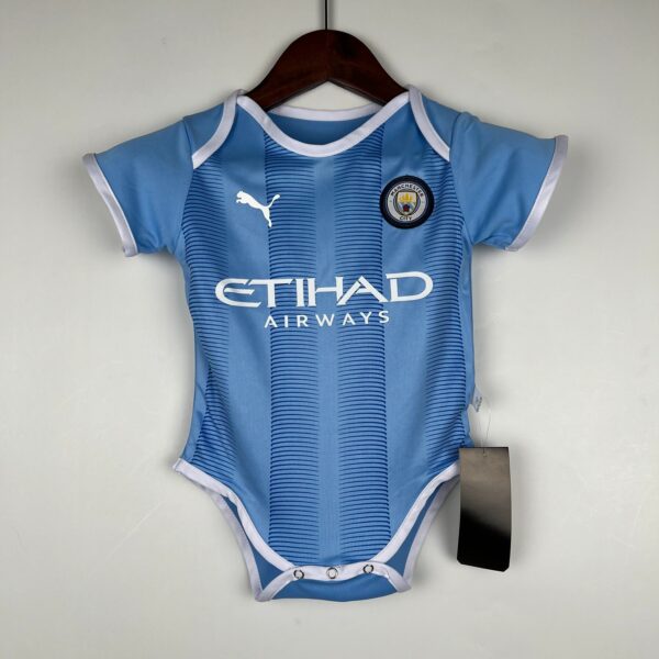 Manchester City 2023-2024 home baby shirt