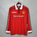 Manchester United 1998 - 1999 home long-sleeved shirt