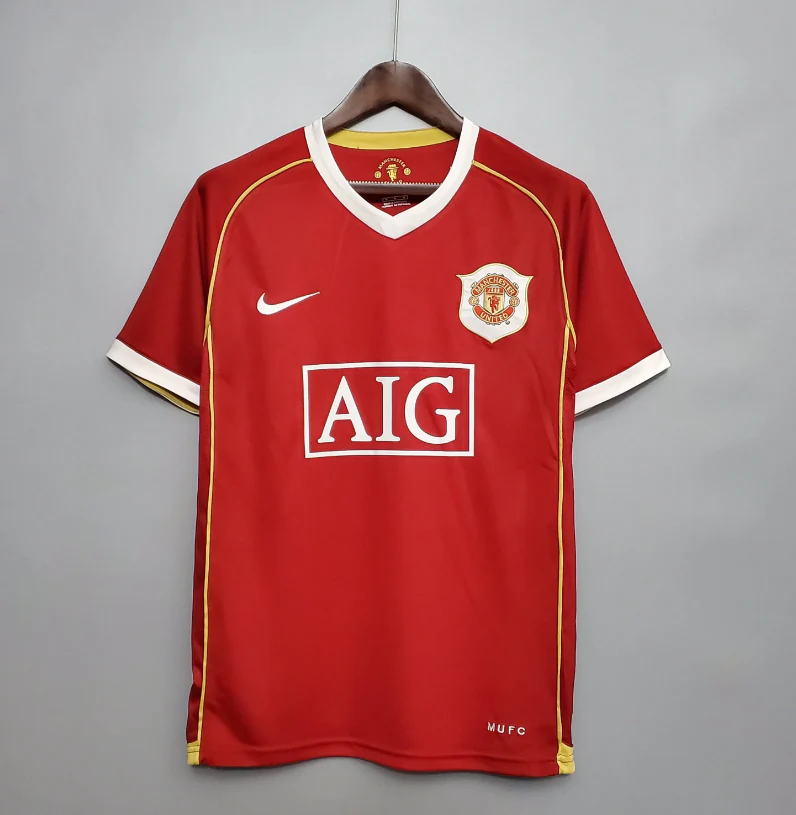 曼联 2006-2007 主场球衣 (4) Manchester United 2006-2007 home shirt - Image 1